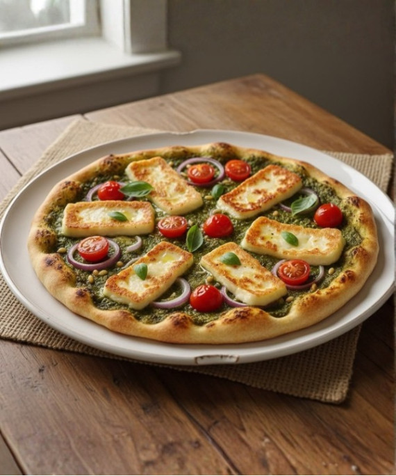 Halloumi Pizza